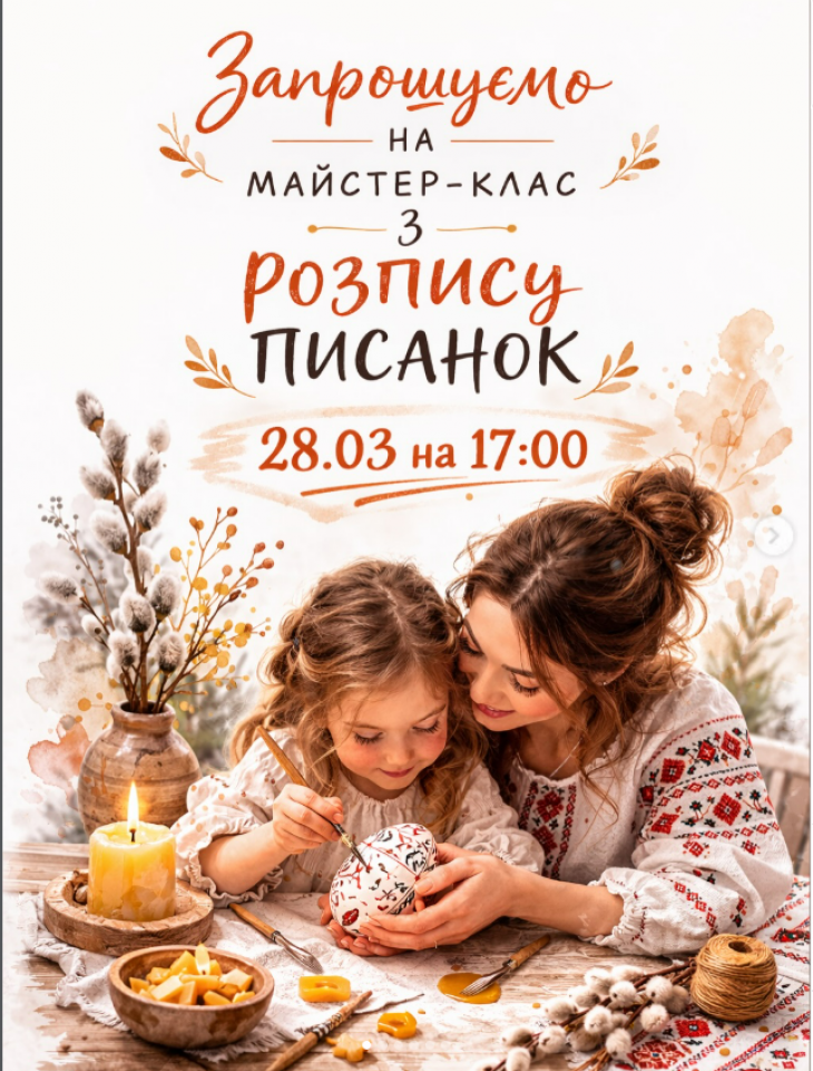 Майстер-клас з розпису писанок Майстер-клас з розпису писанок