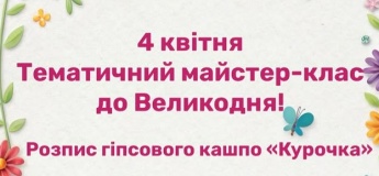 Розпис гіпсового кашпо «Курочка»
