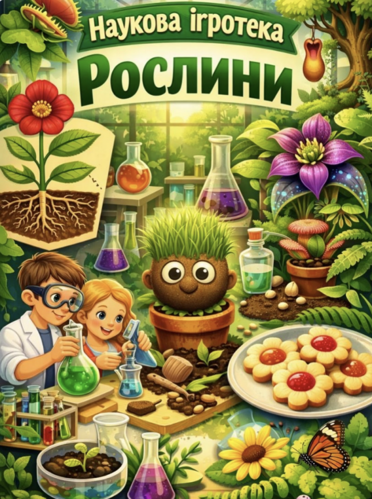 Запрошуємо на захопливу наукову ігротеку «ЖИТТЯ РОСЛИН»!