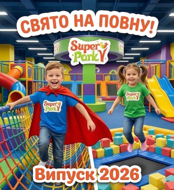 Празднование выпуска в СуперПарке