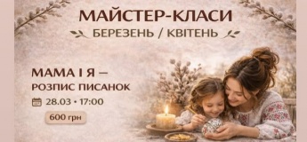 Розклад майстер-класів