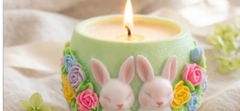 Великодній майстер-клас зі створення свічки