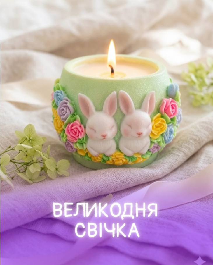 Великодній майстер-клас зі створення свічки