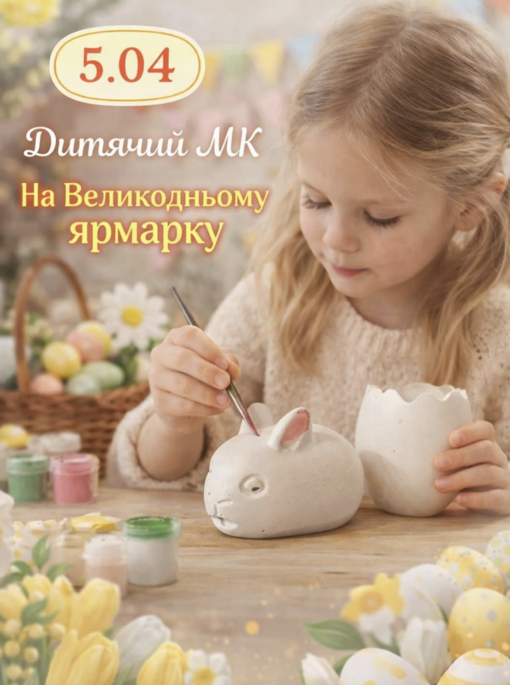 Детский мастер-класс к Пасхе