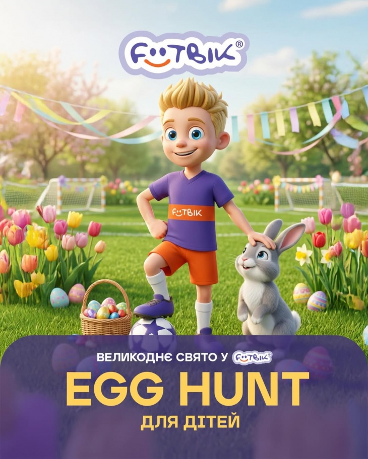 Великоднє свято & Egg Hunt у Footbik
