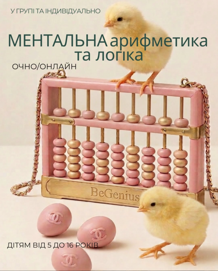 Ментальна арифметика та логіка BEGENIUS
