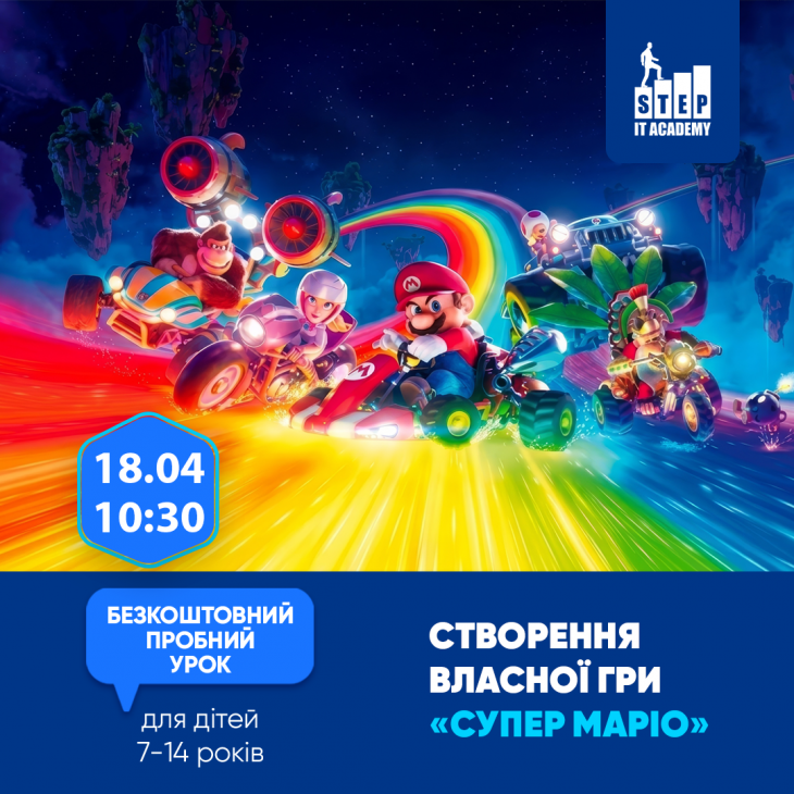 Створення власної гри “Супер Маріо”