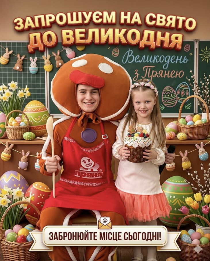 Великоднє свято та майстер-клас від «Пряні»!