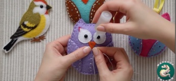 Майстерка з пошиття іграшки з фетру!