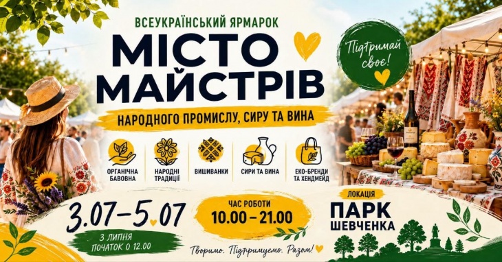 Всеукраїнський ярмарок «Місто Майстрів» Всеукраїнський ярмарок «Місто Майстрів»