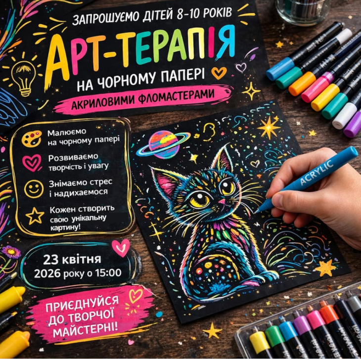 Арт-терапію для дітей