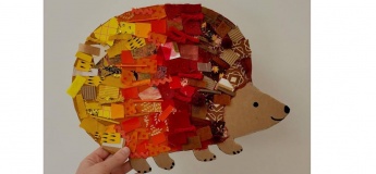 Декоративний малюнок. Їжачок