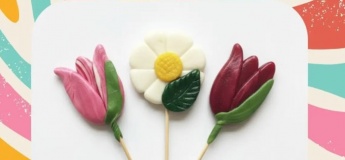 Майстер-клас "Квіти-льодяники"