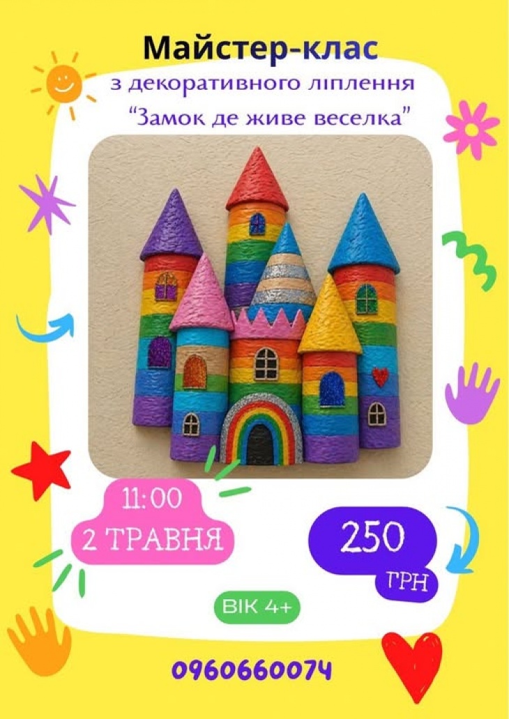 Майстер-клас з декоративного ліплення