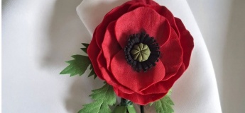 Майстер-клас "Квітка з фоамірану"