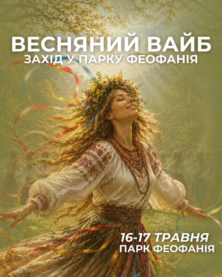Весенний вайб в парке Феофания