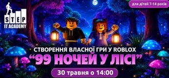 Створення власної гри «99 ночей у лісі» на Roblox