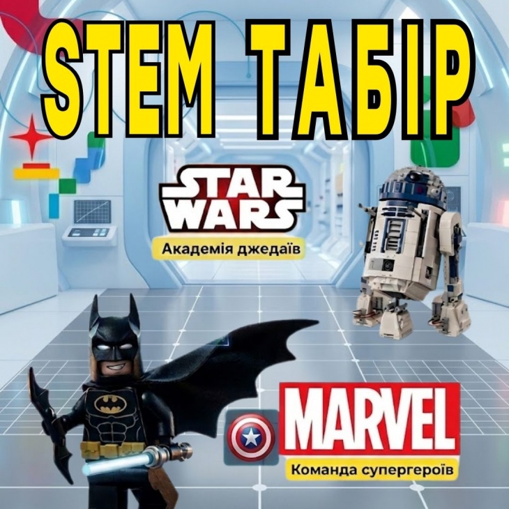 Місцевий табір "STAR WARS — Академія джедаїв"