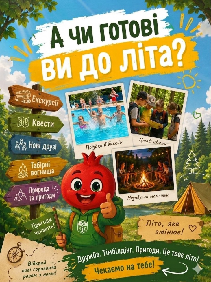 Літній табір у GranArt