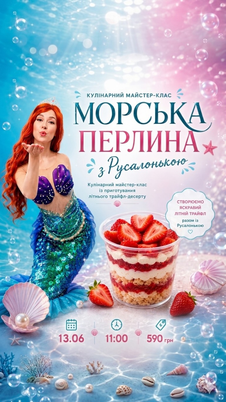 Кулінарний майстер-клас «Морська перлина» Кулінарний майстер-клас «Морська перлина»