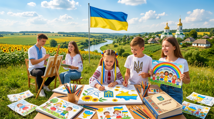 ІV Всеукраїнський конкурс дитячо-юнацької творчості до Дня Конституції України "Мої права, мої ідеї"