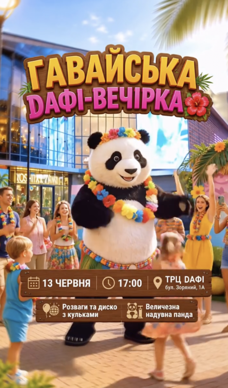 Гавайська DАФІ-вечірка