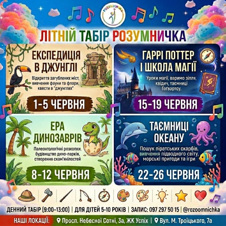 Літній табір «Розумничка» Літній табір «Розумничка»