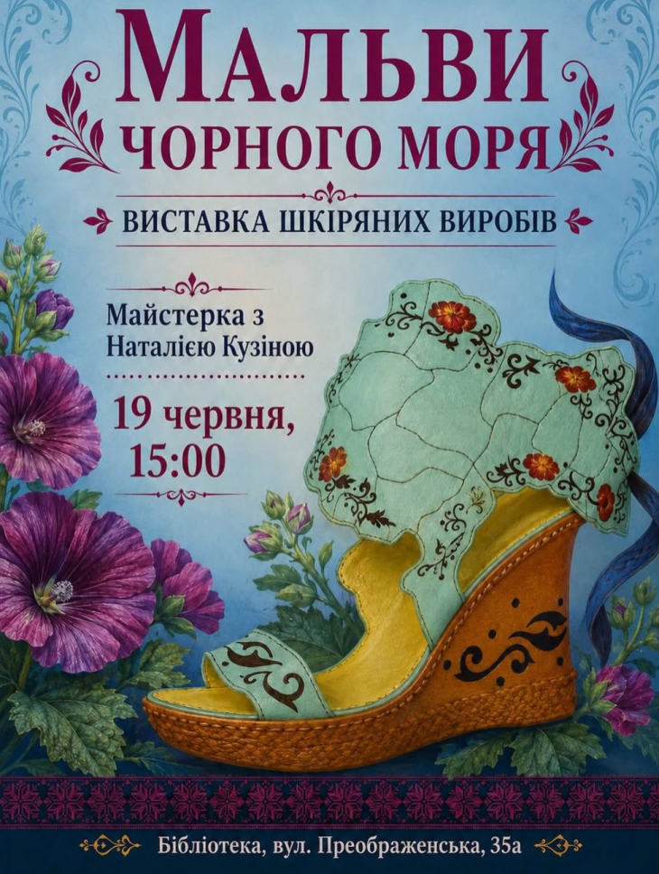 Виставка «Мальви Чорного моря» Виставка «Мальви Чорного моря»