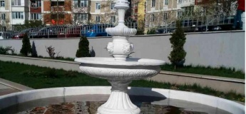 Фонтан у сквері Висоцького-Бикова