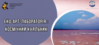 Эко-арт-аппликация «Розовый лиман на закате»