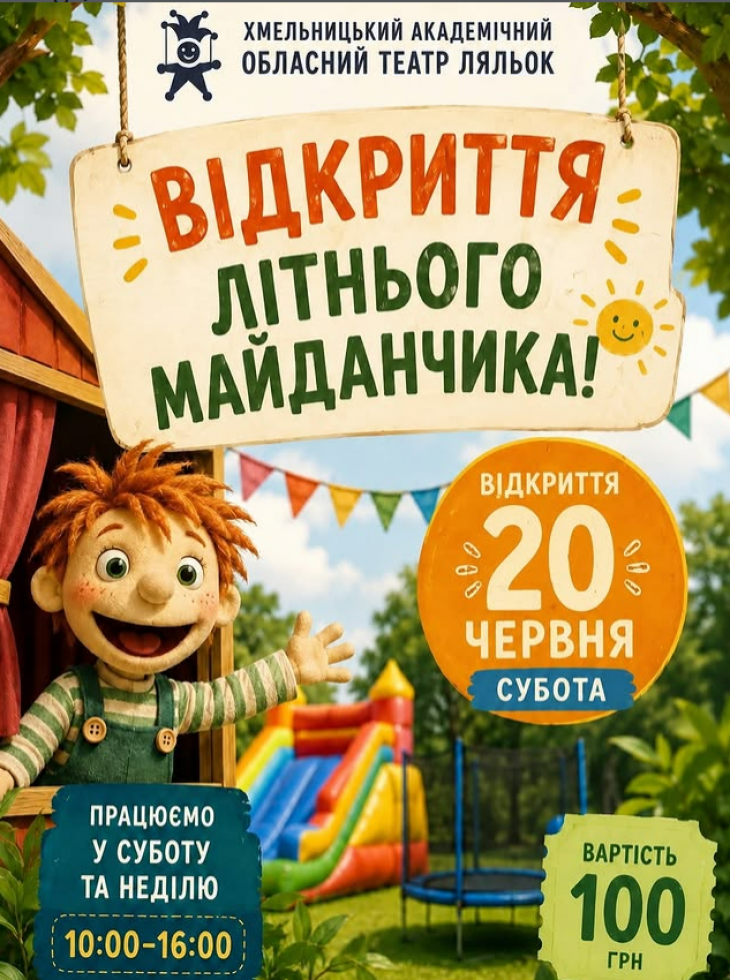 Відкриття літнього майданчика
