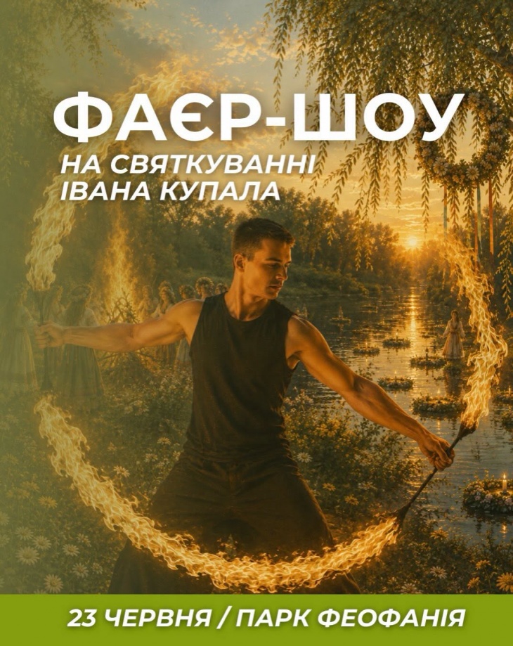 Фаєр-шоу на Івана Купала Фаєр-шоу на Івана Купала