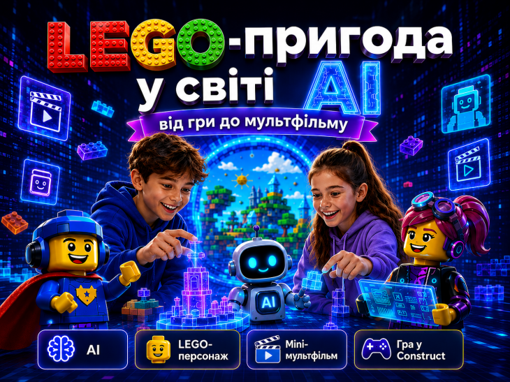 LEGO-пригода у світі AI: від гри до мультфільму ?