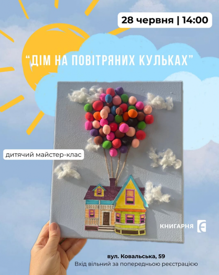 Мастер-класс «Дом на воздушных шарах»