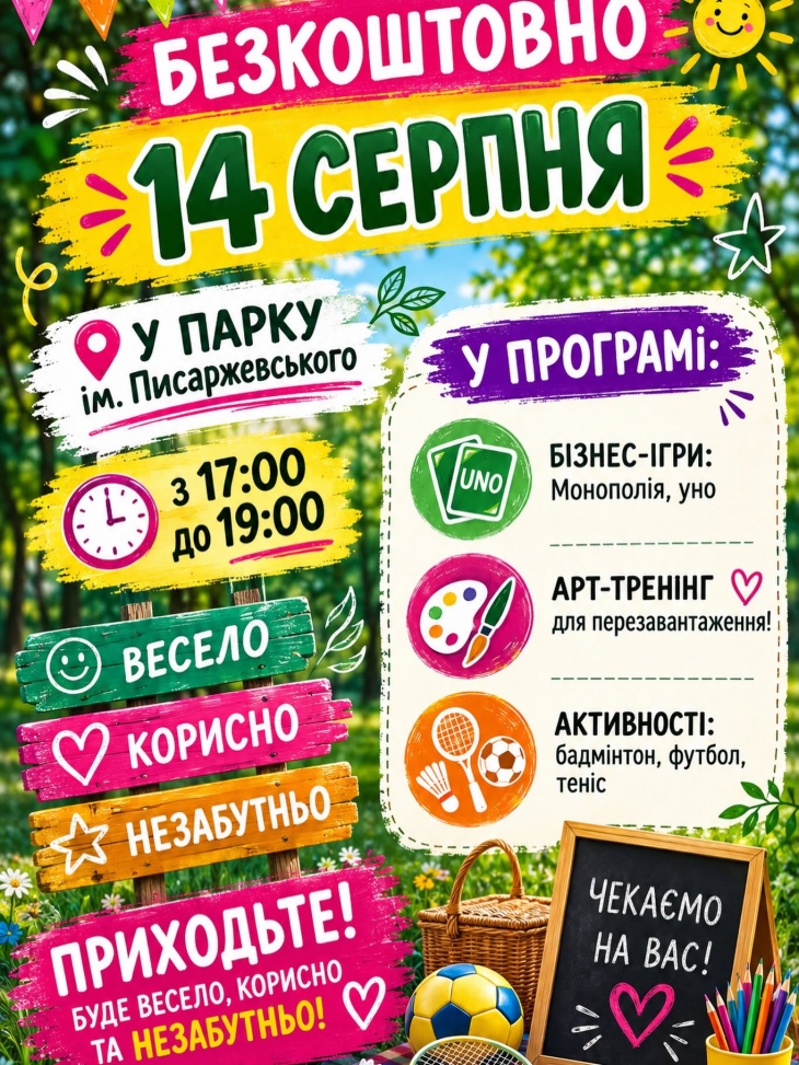 Свято літа у парку разом з ELFIK