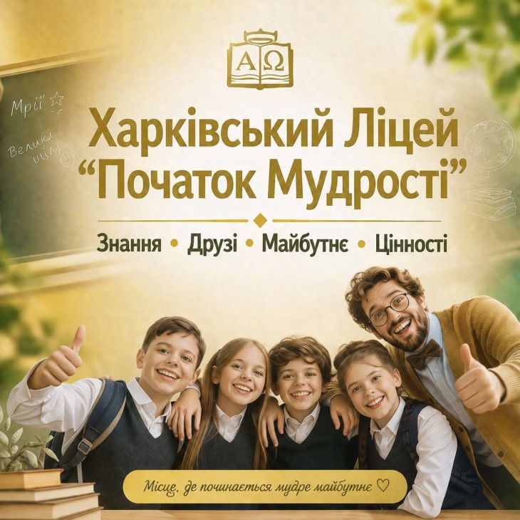 Набір дітей до ХХЛ "Початок мудрості" Набір дітей до ХХЛ "Початок мудрості"