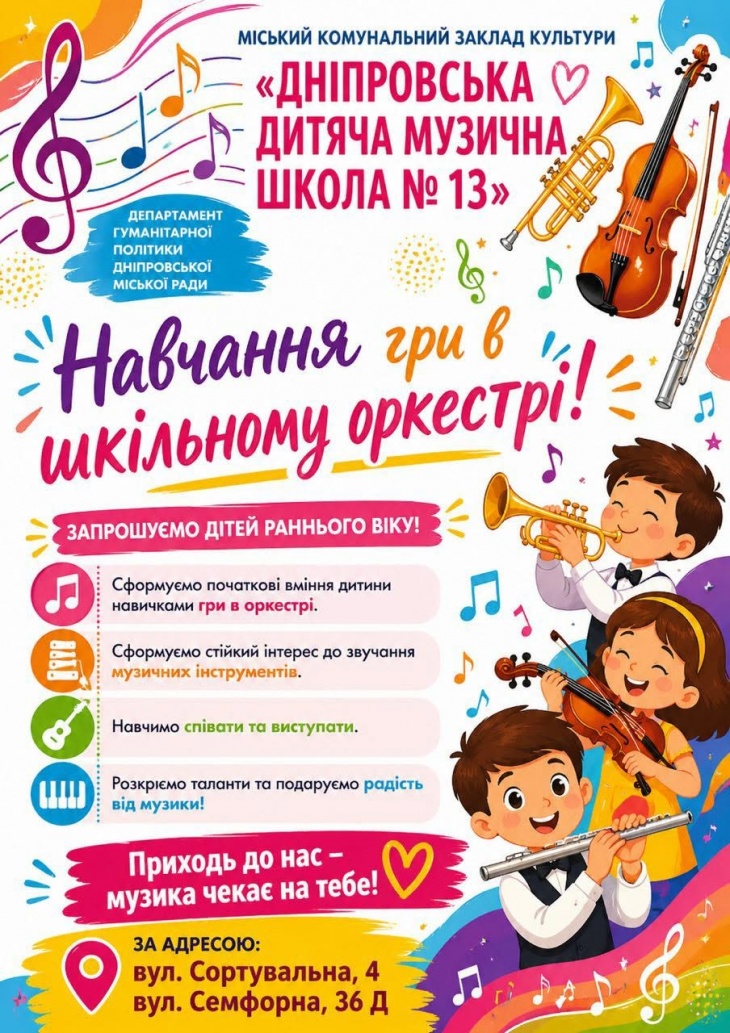 Обучение игре в школьном оркестре Обучение игре в школьном оркестре