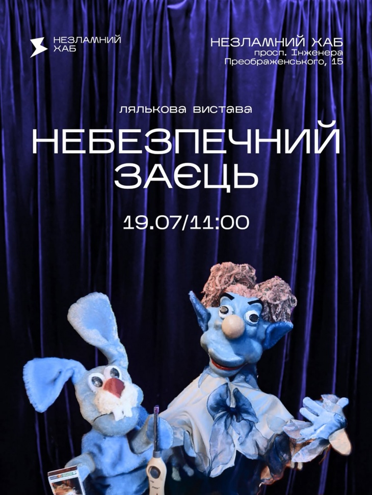 Кукольное представление «Опасный заяц» Кукольное представление «Опасный заяц»