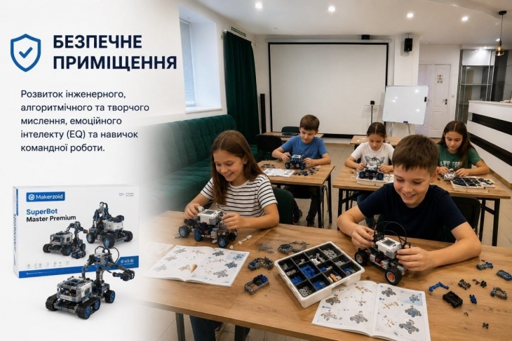 Заняття з робототехніки та STEM