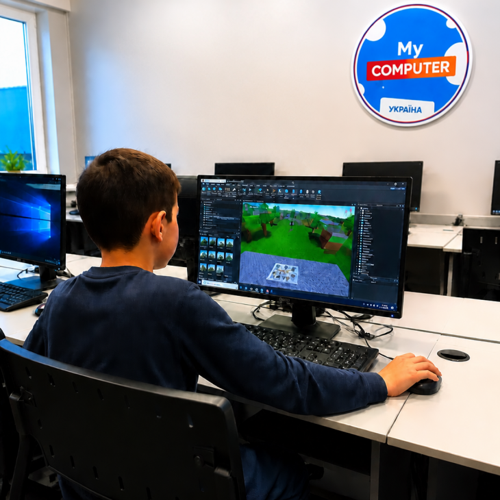 Бесплатный пробный урок Roblox Studio для детей 9–14 лет