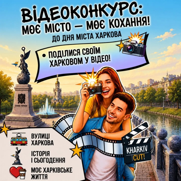 Конкурс відеоробіт до Дня міста Харкова 