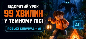 Создание игры «99 ночей в тёмном лесу: Roblox Survival» с AI