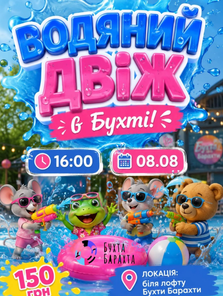 Водяной движ в Бухте
