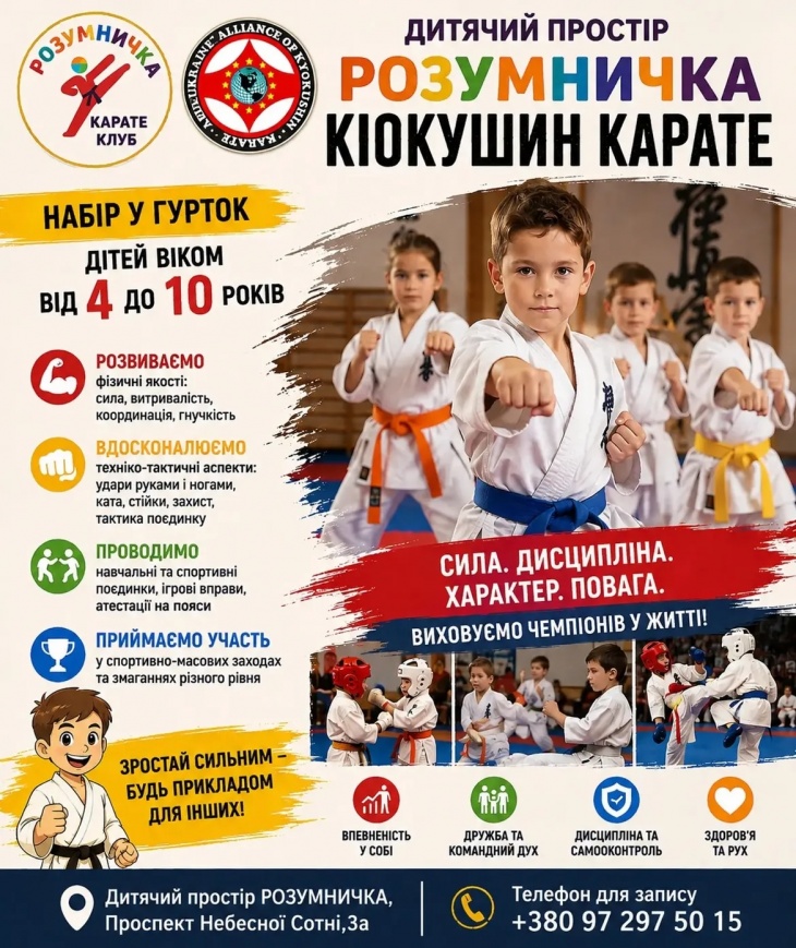 НАБОР К КРУЖКУ ИЗ КИОКУШИН КАРАТЕ