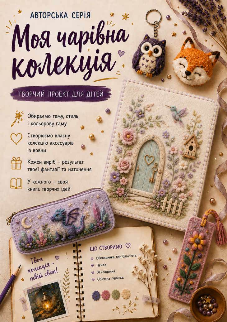 Серія майстер-класів "Моя чарівна колекція"