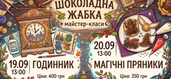 Творчі майстер-класи у "Шоколадній жабі"