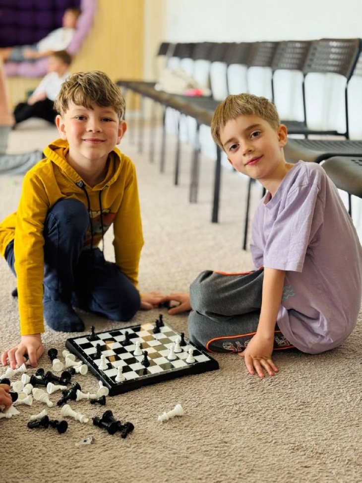 Безкоштовні заняття по шахам в GlobalKids