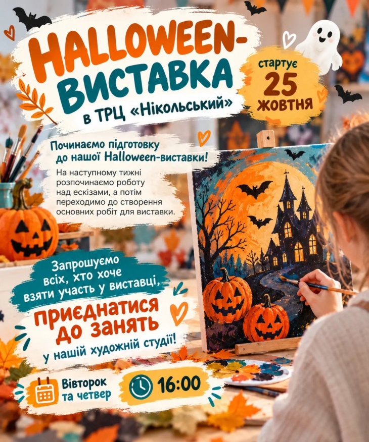 Halloween-выставка в ТРЦ «Никольский» Halloween-выставка в ТРЦ «Никольский»