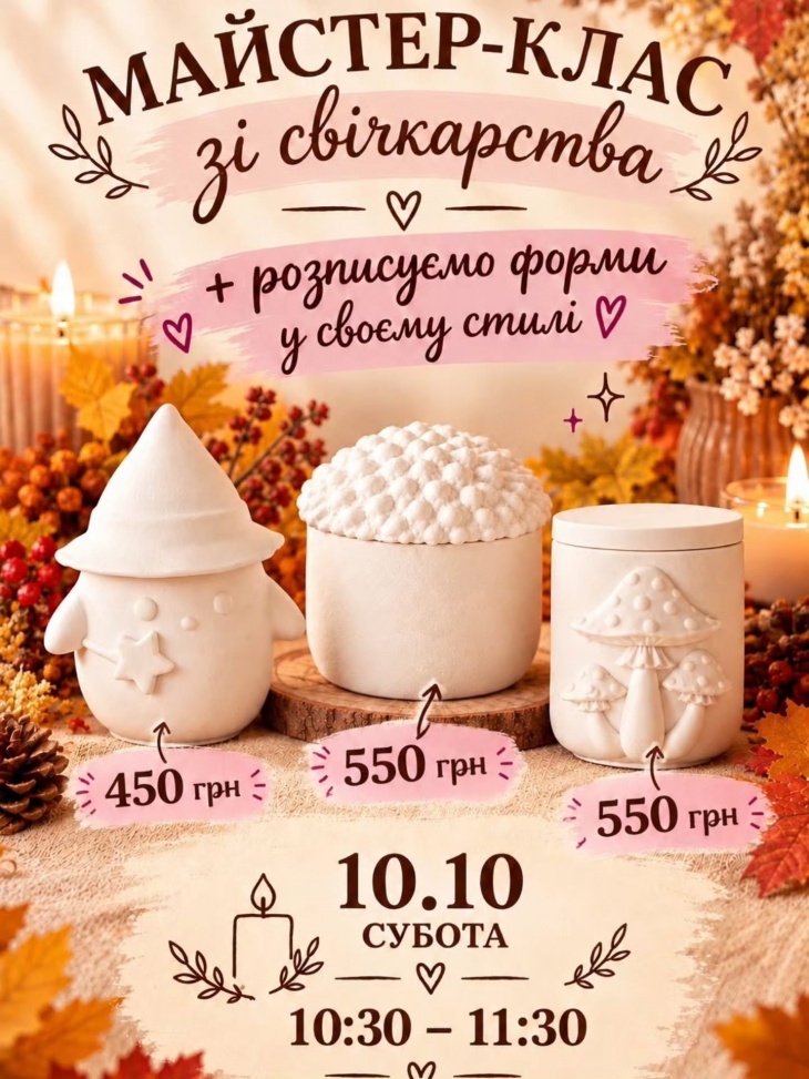 Мастер-класс по свечеварению