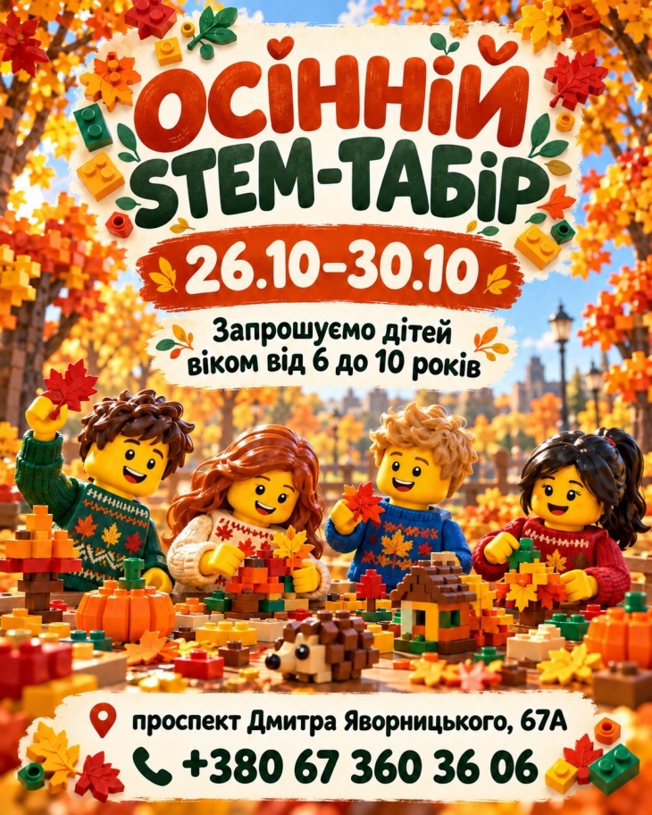 Осінній STEM-табір Inventor